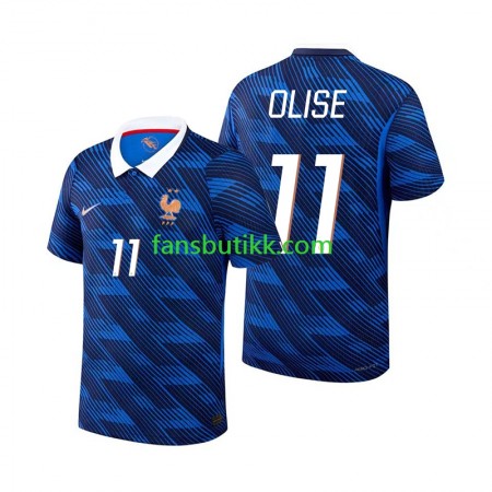 Fotballdrakt Frankrike Michael Olise 11 World Cup Hjemmetrøye 2026 Kortermet